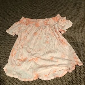 Off the shoulder top